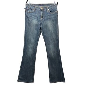 Rock & Republic Kasandra Bootcut Jeans Embellished Pockets Dark Wash Size‎ 12